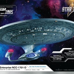 1/1400 STAR TREK: NEXT GEN. USS ENTERPRISE NCC-1701-D *