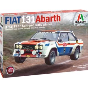 1/24 FIAT 131 ABARTH 1977 SAN REMO RALLY WINNER