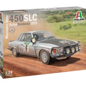 1/24 MERCEDES 450 SLC RALLYE BANDAMA 1979