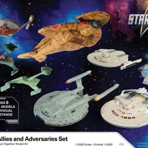 1/2500 STAR TREK ADVERSARIES & ALLIES SHIP SET