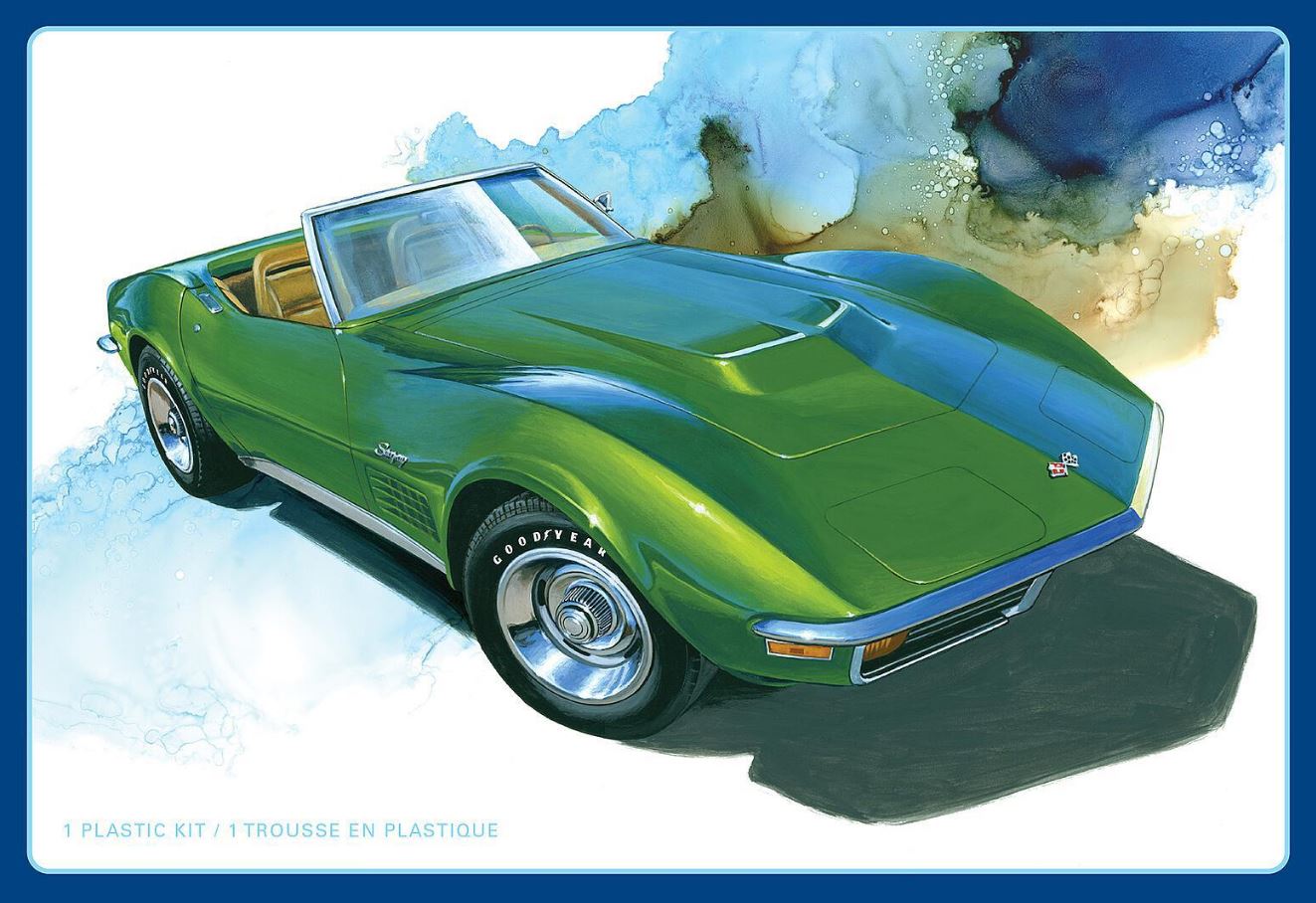 1/25 CHEVY CORVETTE ROADSTER 1972 (03/25) *