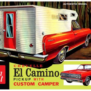 1/25 CHEVY EL CAMINO PICKUP W/CAMPER 1965
