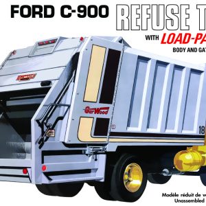1/25 FORD C-900 GAR WOOD LOAD PACKER GARBAGE TRUCK