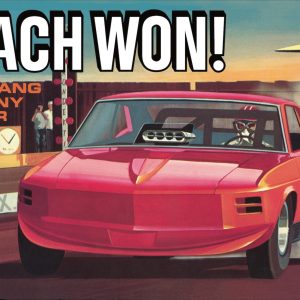 1/25 FORD MUSTANG FUNNY CAR MACH WON 1970