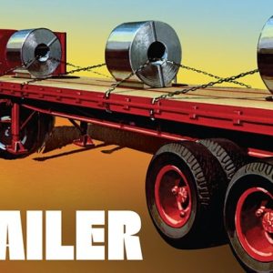 1/25 FRUEHAUF FLATBED TRAILER