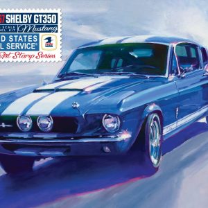 1/25 SHELBY GT350 USPS STAMP SERIES COLLECTOR TIN 1967