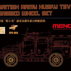 1/35 BRITISH ARMY HUSKY TSV SAGGED WHEEL SET SPS-064