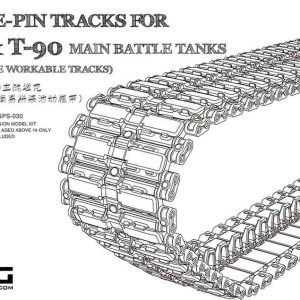 1/35 DOUBLE-PIN TRACKS T-72 & T-90 M-BATTLE TANKS SPS-030