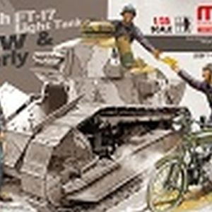 1/35 FRENCH FT-17 LIGHT TANK CREW & ORDERLY HS-005