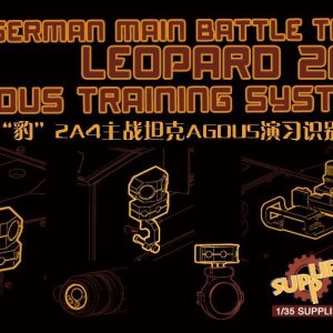 1/35 GERMAN M-BATTLE TANK LEOPARD 2A4 AGDUS TS SPS-042