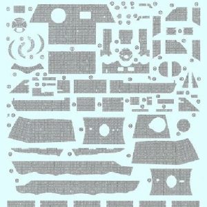 1/35 GERMAN M-TANK SD.KFZ.171 PANTHER ZIM.DECAL C SPS-052