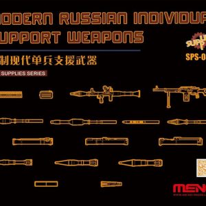 1/35 MODERN RUSSIAN INDIVIDUAL SUPPORT WEAPON SPS-048