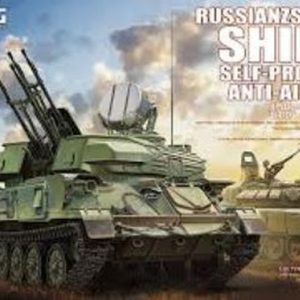 1/35 RUSSIAN ZSU-23-4 SHILKA ANTI-AIRCRAFT GUN TS-023