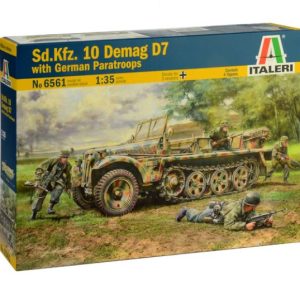 1/35 SD.KFZ.10 DEMAG D7 W/GERMAN PARATROOPERS
