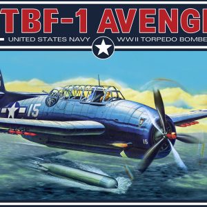 1/48 TBF-1 AVENGER US NAVY WWII TORPEDO BOMBER