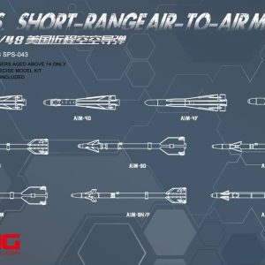 1/48 US SHORT-RANGE AIR-TO-AIR MISSILES SPS-043