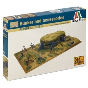 1/72 BUNKER AND ACCESSORIES WWII