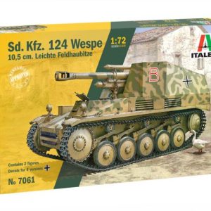 1/72 SD.KFZ. 124 WESPE 10,5 CM. L. FELDHAUBITZE **