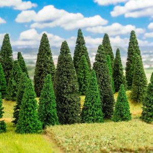 1/87 100 DENNENBOMEN, GESORTEERD (06/25)*