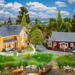 1/87 2 ZWEEDSE HUIZEN