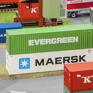1/87 40' HI-CUBE CONTAINER EVERGREEN