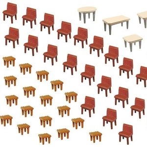 1/87 7 TAFELS EN 48 STOELEN