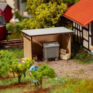 1/87 CONTAINERBERGING MET AFVALCONTAINER