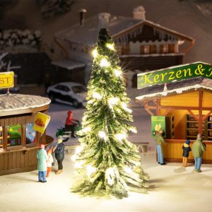 1/87 KERSTBOOM MET VERLICHTING
