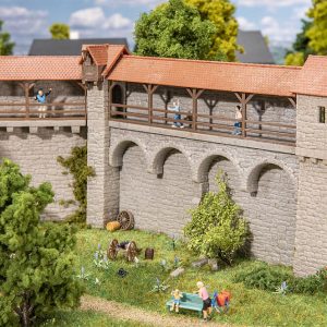 1/87 OUDE STADSMUREN SET VERDEDIGINGSTORENS