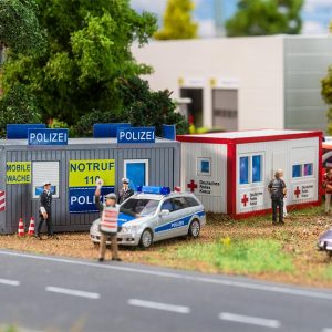 1/87 POLITIE- EN DRK-KANTOORCONTAINER (01/25)*