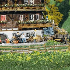 1/87 TUIN- EN WEIDEHEKKEN 2360 MM 4 STUKS