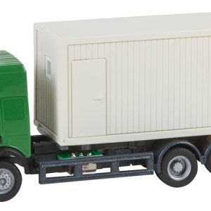 1/87 VRACHTWAGEN MB SK?94 BOUWCONTAINER HERPA