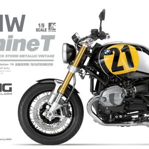 1/9 BMW R NINE T OPT. 719 BLACK STORM MET./VINTAGE MT-003U