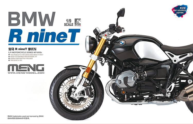 1/9 BMW R NINE T PRE COLORED MT-003S