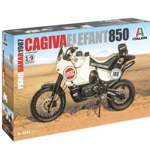 1/9 CAGIVA ELEFANT 850 PARIS-DAKAR 1987
