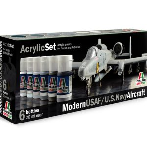 ACRYLIC SET 6 PCS : MODERN USAF/U.S. NAVY AIRCRAFT