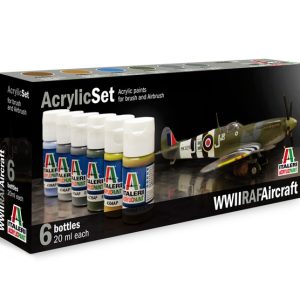 ACRYLIC SET 6 PCS : WWII RAF AIRCRAFT