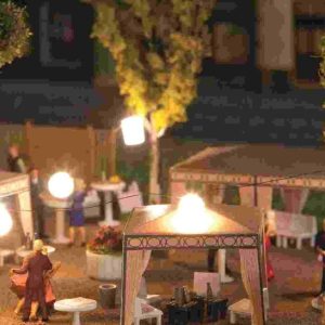 LICHTSLINGER MET LAMPIONS