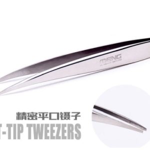 PRECISION FLAT-TIP TWEEZERS MTS-035