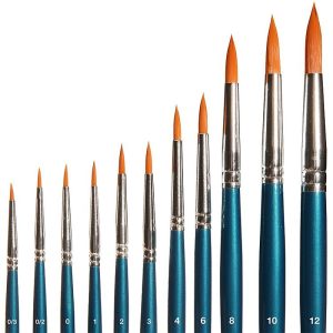 SET 6 RONDE KWASTEN SYNTHETISCH 0/201234