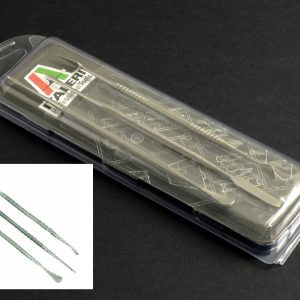 SET OF 3 STAINLESS STEEL CARVERS