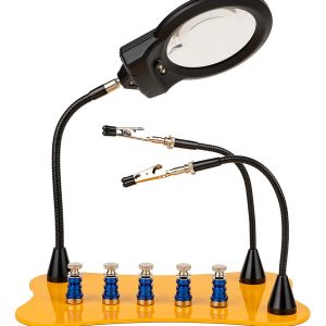 SOLDEER- EN WERKSTATION MET VERGROOTLAMP