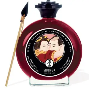 Shunga - Lichaamsverf - Sparkling Strawberry Wine