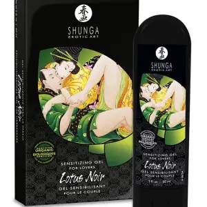 Shunga - Lotus Noir - Sensibiliserende gel voor Geliefden