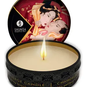 Shunga - Mini Massagekaars - Sparkling Strawberry Wine