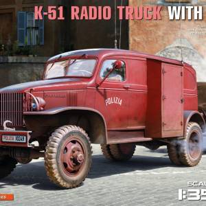 1/35 K-51 RADIO TRUCK W/TRAILER