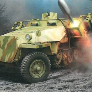 1/35 SD.KFZ.251/1 AUSF.D W. 28/32CM WURFRAHMEN 40