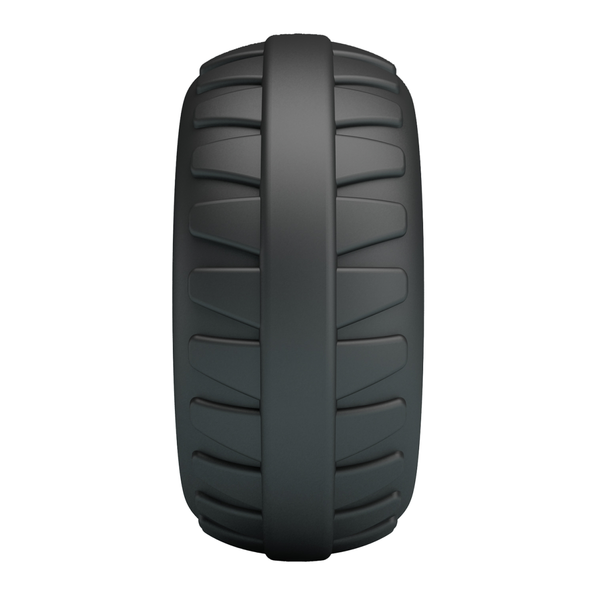 Crazy Bull - Dilson - Super Soft Siliconen Ring - Model 3 - Zwart