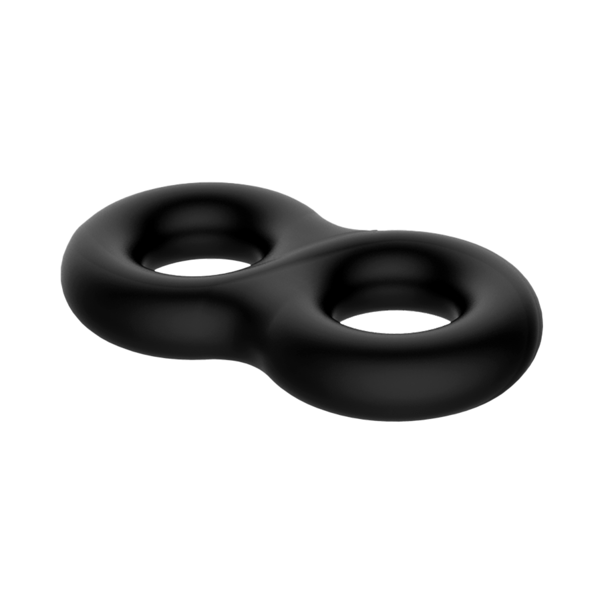 Crazy Bull - Super Soft Siliconen Ring - Model 17 - Zwart