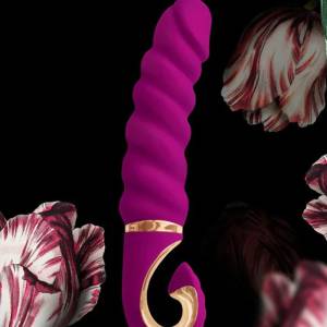 Gvibe - GJack Mini - Geribbelde Vibrator - Fuchsia